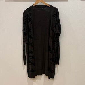 Sanctuary Black and Brown Cardigan